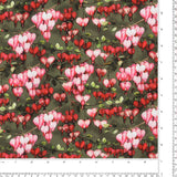 Rayon Print - ARIELLE - 001 - Olive