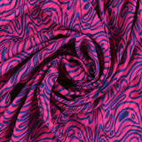 Rayon Print - ARIELLE - 004 - Fuschia