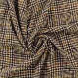 Rayon Challis Print - NORA - 001 - Brown