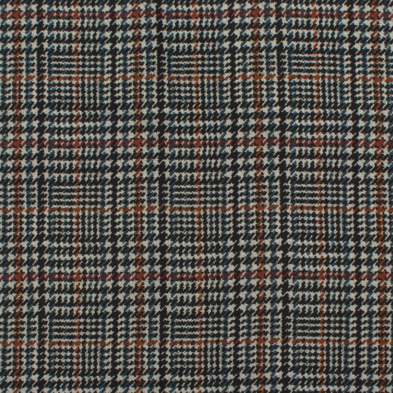 Challis de rayonne imprimé - NORA - 002 - Noir