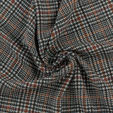 Challis de rayonne imprimé - NORA - 002 - Noir