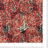 Rayon Challis Print - NORA - 006 - Red