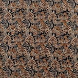 Challis de rayonne imprimé - NORA - 011 - Noir