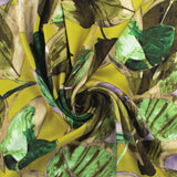 Rayonne satin imprimé - VERDE - 001 - Mousse