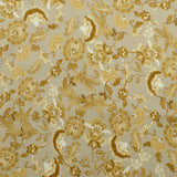 Rayonne satin imprimé - PANDORE - 002 - Taupe