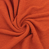 Tricot froncé uni - PAULA - 003 - Orange Brûlé