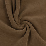 Chenille Rib Knit - MANHATTAN - 001 - Brown