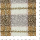 Nubbly Jacketing - LANCASTER - 002 - White & Camel