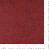 Faux suède craquelé - ASHFORD - 004 - Rouge Profond