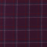 Cotton Plaids - KENT - 001 - Eggplant