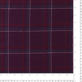 Cotton Plaids - KENT - 001 - Eggplant