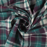 Cotton Plaids - KENT - 005 - Turquoise
