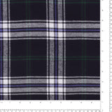 Cotton Plaids - KENT - 016 - Dark Navy