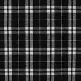 Cotton Plaids - KENT - 019 - Black