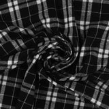 Cotton Plaids - KENT - 019 - Black