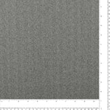 Tissu pour costume en chevron - THORNWICK - 001 - Gris Foncé