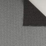 Tissu pour costume en chevron - THORNWICK - 001 - Gris Foncé