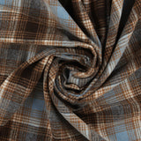 Heavy Wool Blend Plaid - WOODSMAN - 003 - Light Blue
