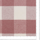 Heavy Wool Blend Plaid - WOODSMAN - 010 - Pink