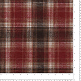 Heavy Wool Blend Plaid - WOODSMAN - 011 - Camel