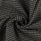 Wool Blend Coating - Double Sided - WINDSOR - 002 - Black