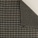 Wool Blend Coating - Double Sided - WINDSOR - 002 - Black