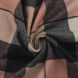 Wool Blend Coating - Check - WINDSOR - 001 - Pink