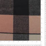 Wool Blend Coating - Check - WINDSOR - 001 - Pink
