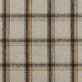 Mélange de laine à carreaux - <ELDERWICK> - 008 - Gris Pâle