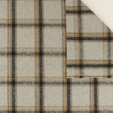 Mélange de laine à carreaux - <ELDERWICK> - 008 - Gris Pâle