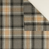 Mélange de laine à carreaux - <ELDERWICK> - 010 - Gris Foncé