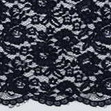 Dentelle chenille - JOYAUX DE LA COURONNE - 004 - Marine