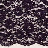 Dentelle chenille - JOYAUX DE LA COURONNE - 005 - Aubergine
