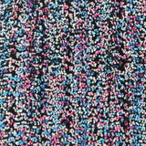 Velours pailleté - JOYAUX DE LA COURONNE - 001 - Noir et Multicouleur