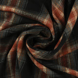 Brushed Plaid - KENT - 003 - Black