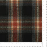 Brushed Plaid - KENT - 003 - Black