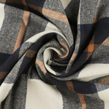 Brushed Plaid - KENT - 005 - Navy