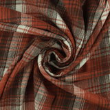 Brushed Plaid - KENT - 008 - Rust