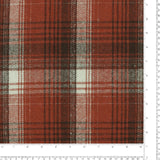 Brushed Plaid - KENT - 008 - Rust