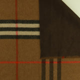 Mélange de laine pour manteau - Carreaux - WINDSOR - 001 - Caramel