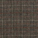 Mélange de laine pour manteau - Carreaux - WINDSOR - 002 - Noir