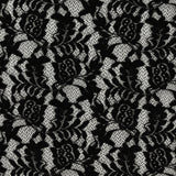 Dentelle chenille - JOYAUX DE LA COURONNE - 001 - Noir