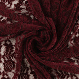 Dentelle chenille - JOYAUX DE LA COURONNE - 002 - Bordeaux