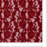 Dentelle chenille - JOYAUX DE LA COURONNE - 005 - Rouge
