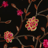 Embroidered Coating - WESTMINSTER - 001 - Black