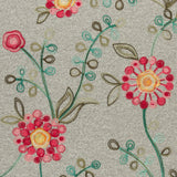 Embroidered Coating - WESTMINSTER - 002 - Grey