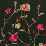Embroidered Coating - WESTMINSTER - 004 - Dark Green