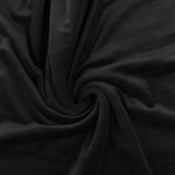 Velours Uni - AMARA - 002 - Noir