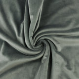 Velours Uni - AMARA - 003 - Gris Foncé