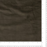 Velours Uni - AMARA - 006 - Chocolat